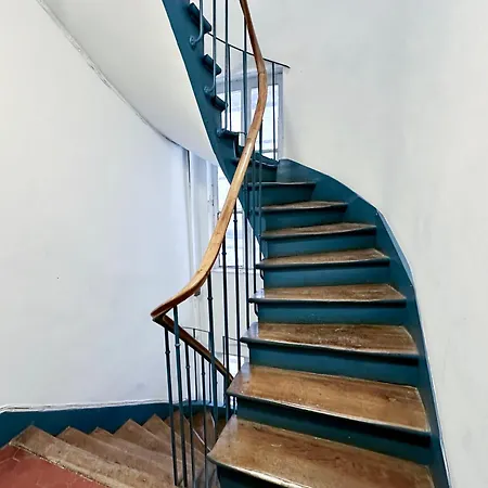 Stylish Duplex In Front Of Buttes-chaumont Apartment Paris