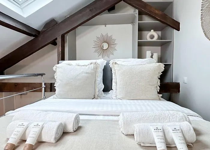 Appartement Stylish Duplex In Front Of Buttes-chaumont *