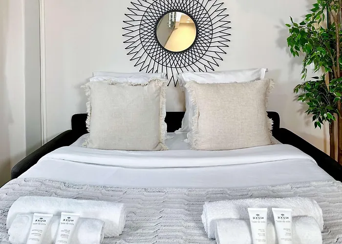 Stylish Duplex In Front Of Buttes-chaumont Paris