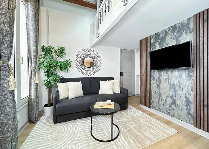 Appartement Stylish Duplex In Front Of Buttes-chaumont Paris